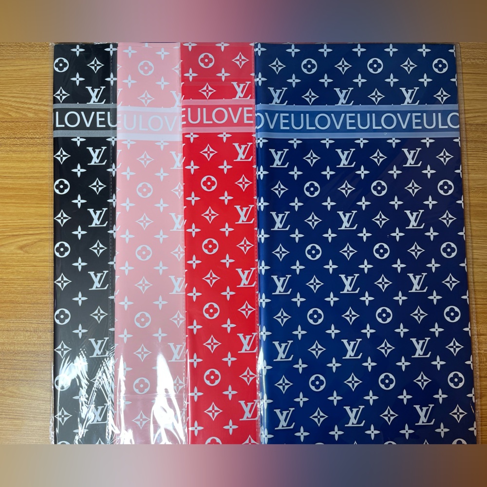 LV Korean Floral Wrapping Paper